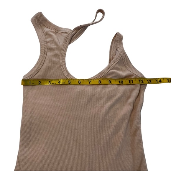 ALIX NYC Ribbed Neutral Beige Bodysuit size Medium - Picture 6 of 14